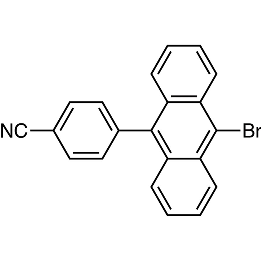 4-(10-Bromoanthracen-9-yl)benzonitrile >98.0%(GC) - CAS 937372-45-7