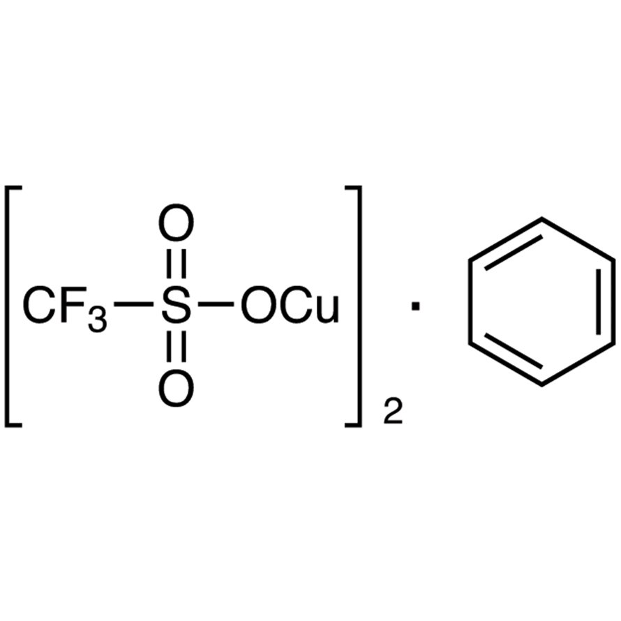 Copper(I) Trifluoromethanesulfonate Benzene Complex >90.0%(T) - CAS 42152-46-5