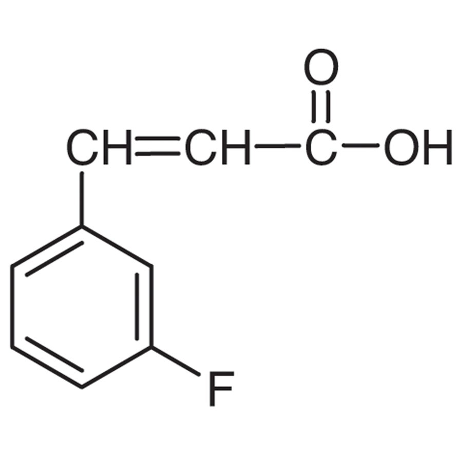 3-Fluorocinnamic Acid >98.0%(T) - CAS 458-46-8