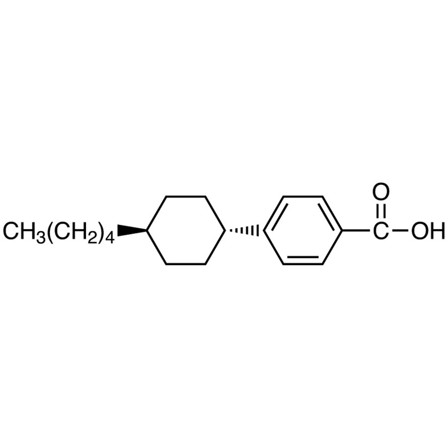 4-(trans-4-Amylcyclohexyl)benzoic Acid >98.0%(GC)(T) - CAS 65355-30-8