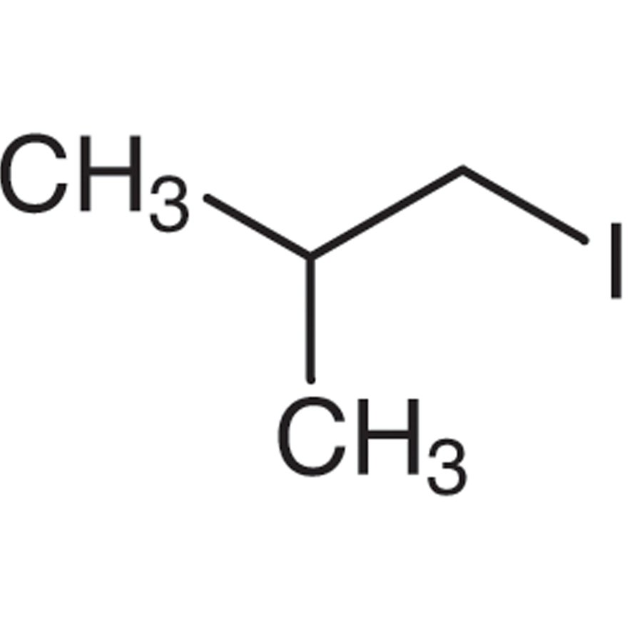 1-Iodo-2-methylpropane (stabilized with Copper chip) >97.0%(GC) - CAS 513-38-2