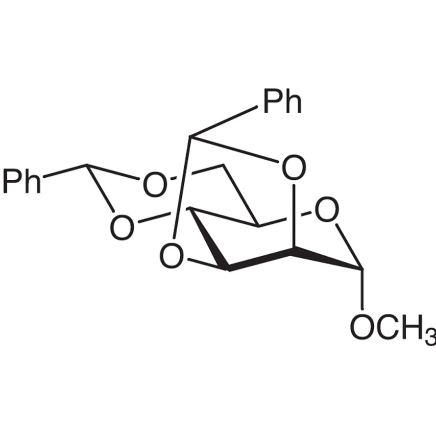 Methyl 2,3:4,6-Di-O-benzylidene-α-D-mannopyranoside >98.0%(HPLC) - CAS 4148-71-4
