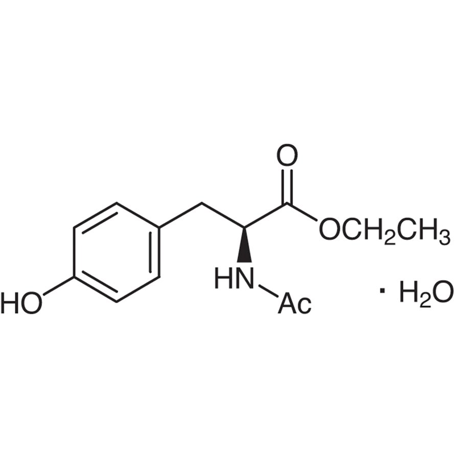 N-Acetyl-L-tyrosine Ethyl Ester Monohydrate >98.0%(HPLC)(N) - CAS 36546-50-6