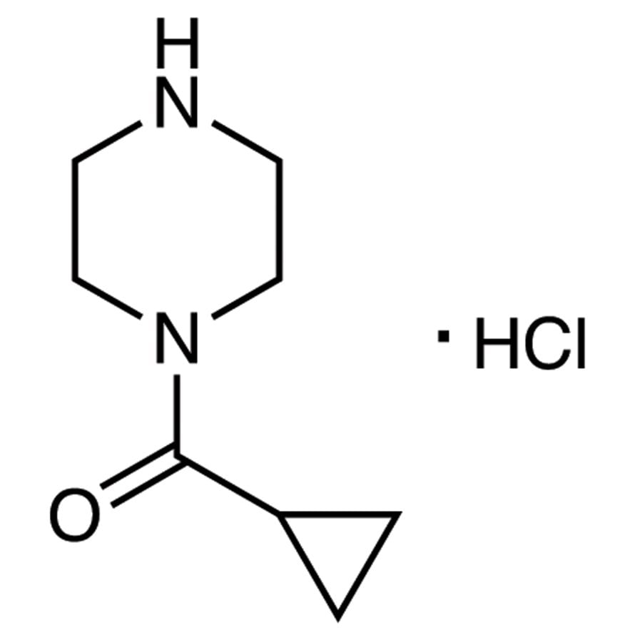 1-(Cyclopropylcarbonyl)piperazine Hydrochloride >98.0%(T) - CAS 1021298-67-8