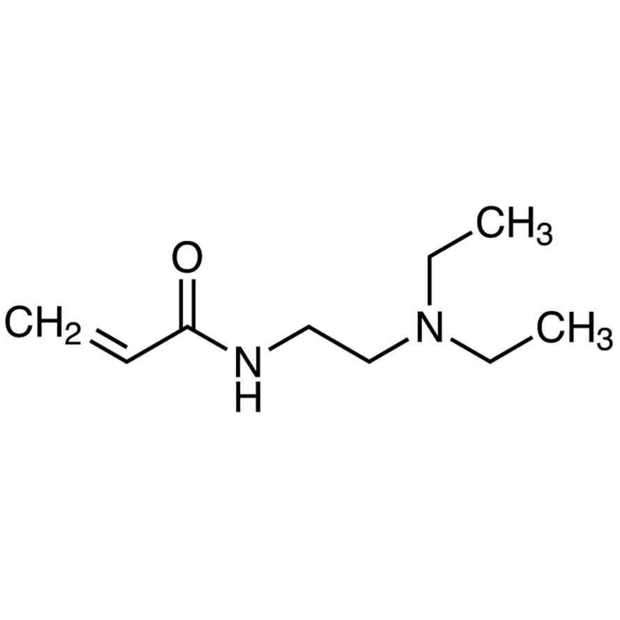 N-[2-(Diethylamino)ethyl]acrylamide (stabilized with MEHQ) >98.0%(GC) - CAS 10595-45-6
