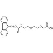 8-[(9H-Fluoren-9-ylmethoxy)carbonylamino]-3,6-dioxa-n-octanoic Acid >97.0%(HPLC) - CAS 166108-71-0