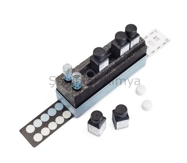 Merck 114441 Chromate Test Method: Colorimetric With Colour Card And Comparator Block With Short Test Tubes 0.1 - 0.2 - 0.3 - 0.45 - 0.6 -