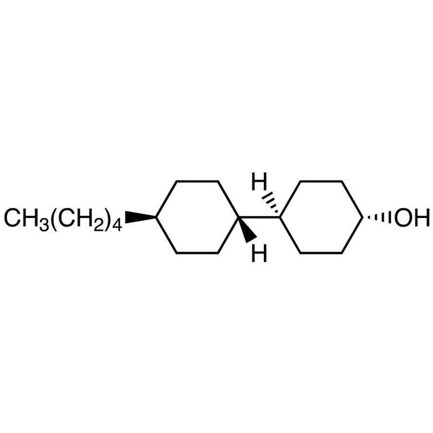 trans-4-(trans-4-Pentylcyclohexyl)cyclohexanol >98.0%(GC) - CAS 82575-70-0