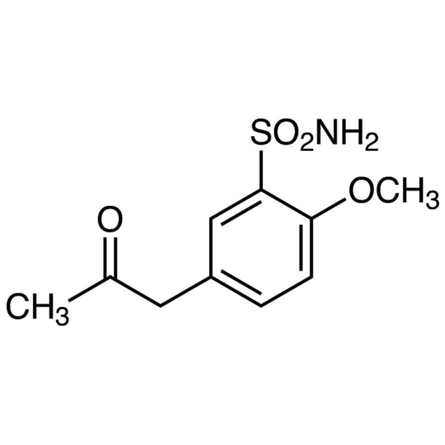 5-Acetonyl-2-methoxybenzenesulfonamide >98.0%(HPLC)(N) - CAS 116091-63-5