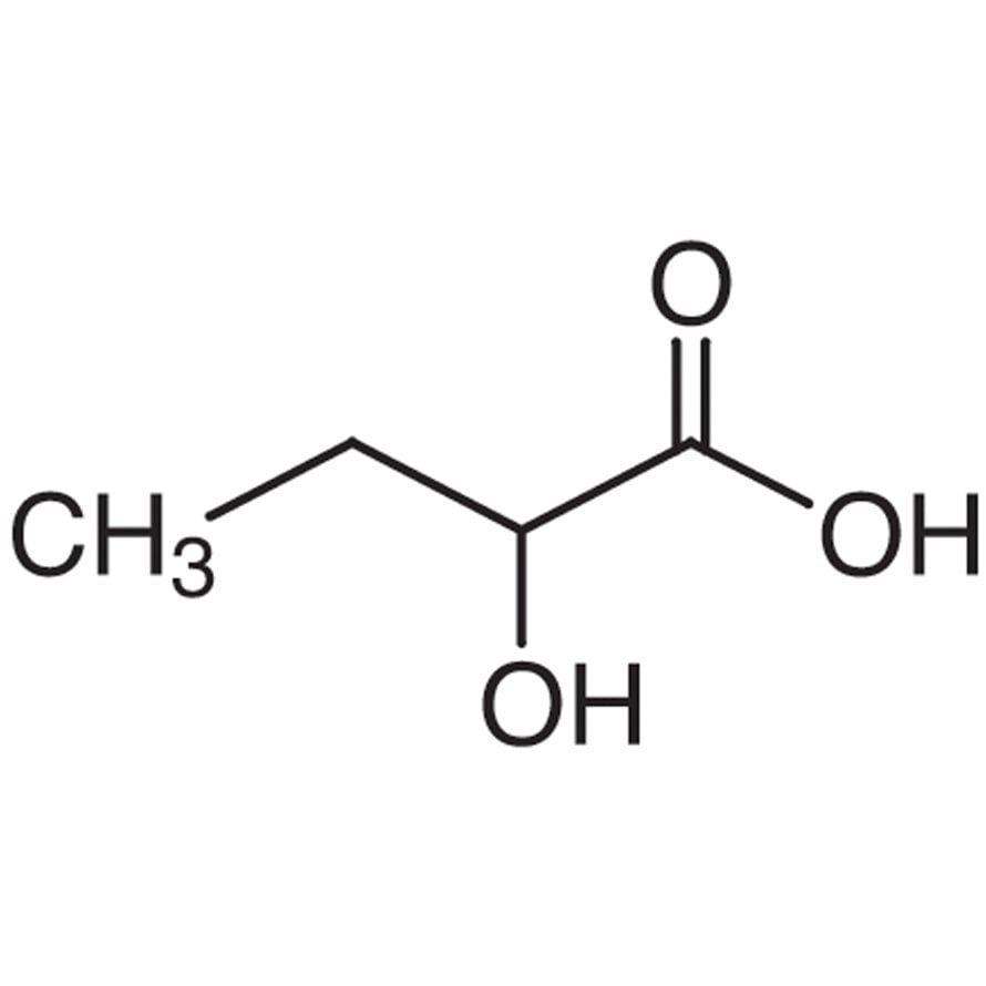 DL-2-Hydroxybutyric Acid (contains Polymolecular esterification product) >95.0%(T) - CAS 600-15-7
