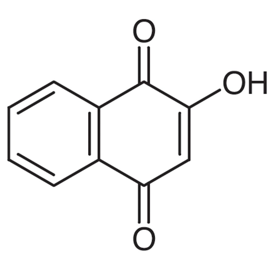 2-Hydroxy-1,4-naphthoquinone >98.0%(T) - CAS 83-72-7