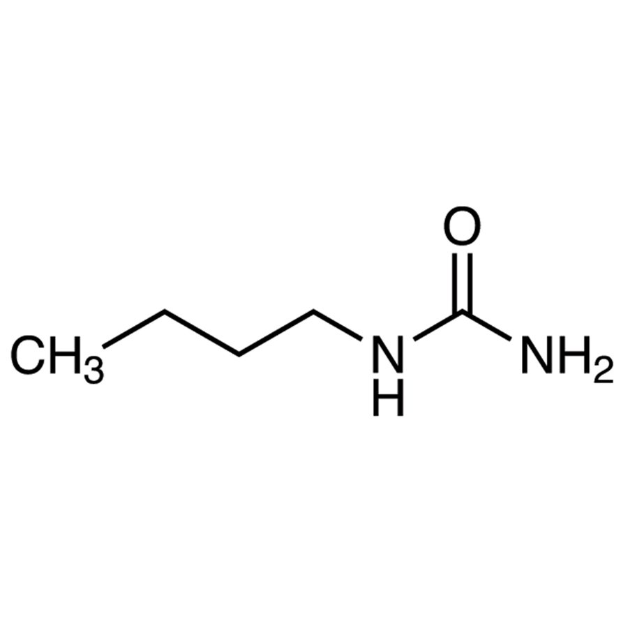 Butylurea >96.0%(N) - CAS 592-31-4