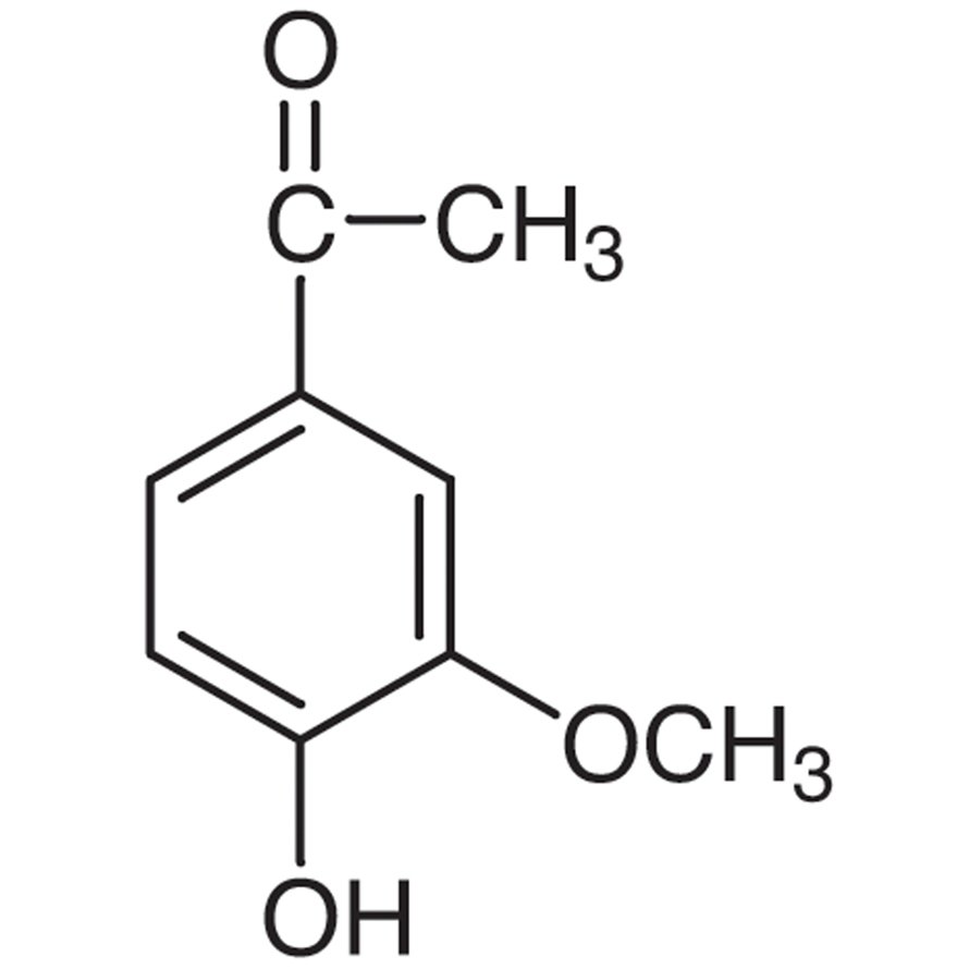 4'-Hydroxy-3'-methoxyacetophenone >98.0%(GC) - CAS 498-02-2
