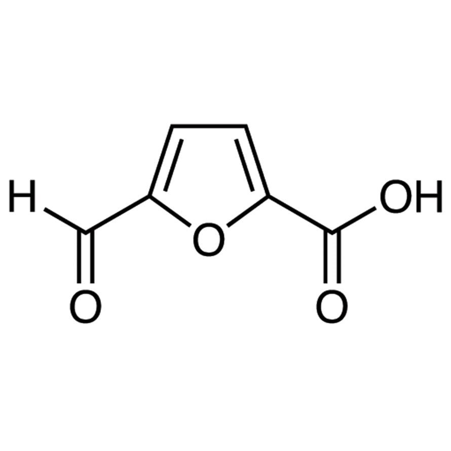 5-Formyl-2-furancarboxylic Acid >98.0%(T) - CAS 13529-17-4