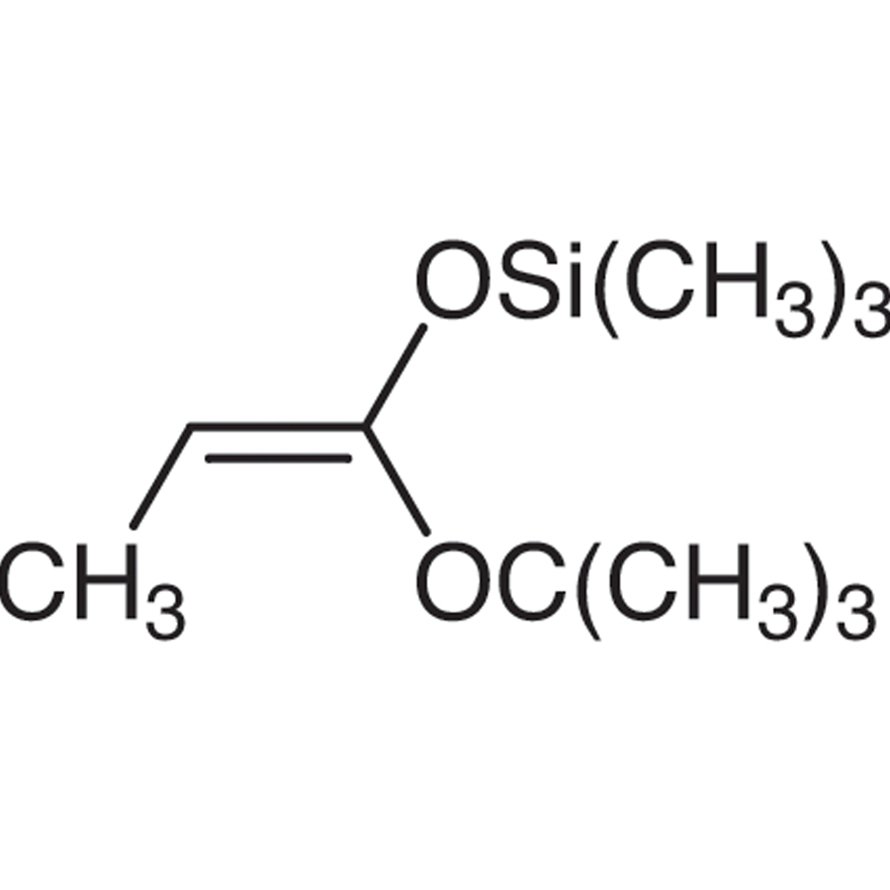 (1E)-1-tert-Butoxy-1-(trimethylsilyloxy)propene >92.0%(GC) - CAS 72658-10-7