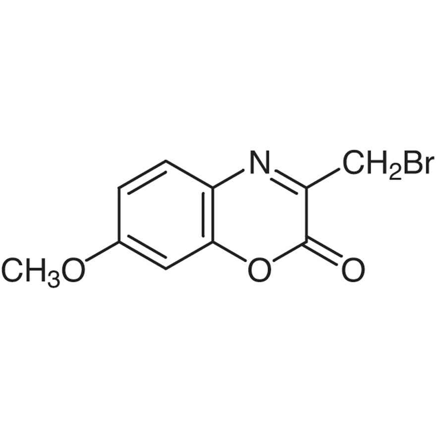 3-Bromomethyl-7-methoxy-1,4-benzoxazin-2-one [for HPLC Labeling] >98.0%(T) - CAS 124522-09-4