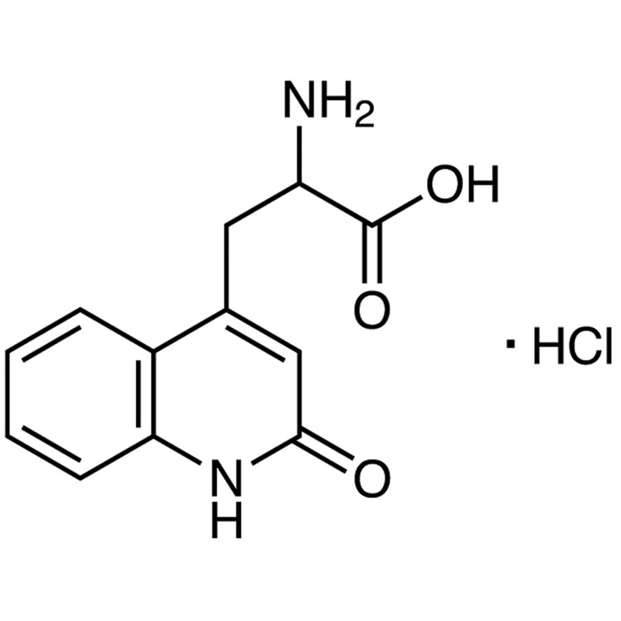 3-(2-Oxo-1,2-dihydro-4-quinolinyl)-DL-alanine Hydrochloride >98.0%(HPLC)(N) - CAS 4876-14-6