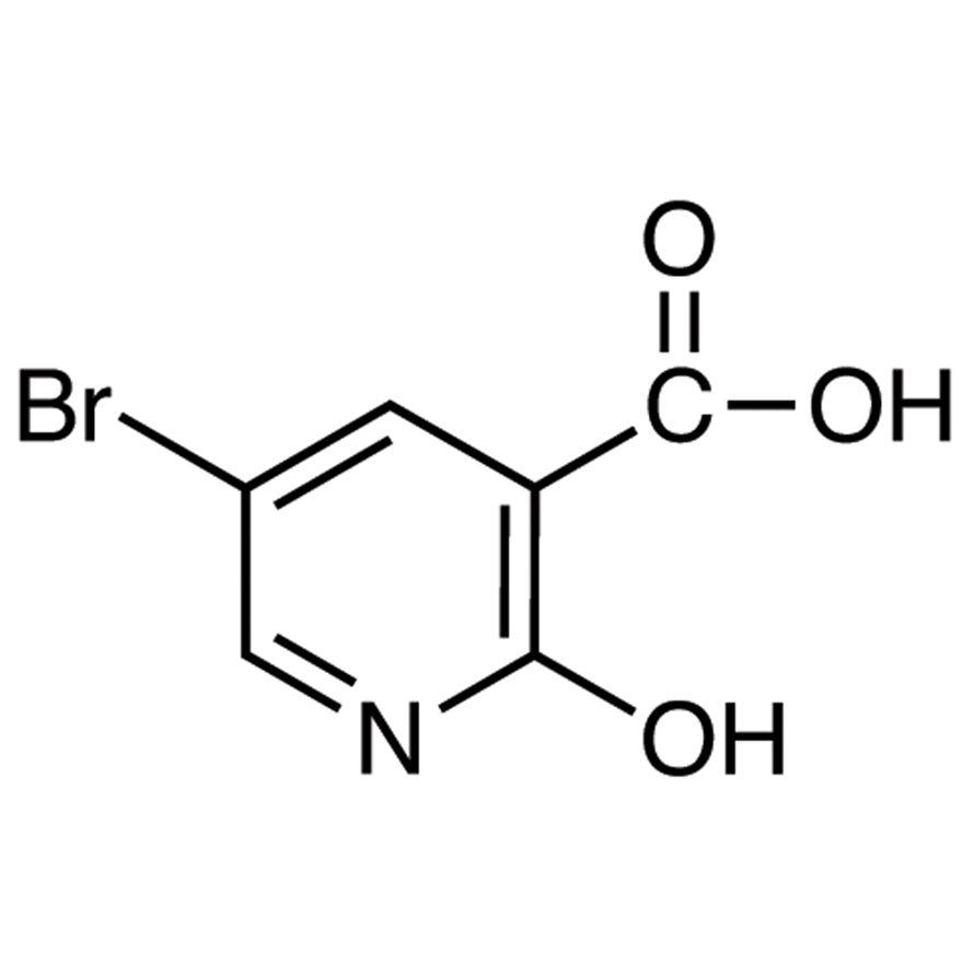 5-Bromo-2-hydroxynicotinic Acid >98.0%(GC)(T) - CAS 104612-36-4