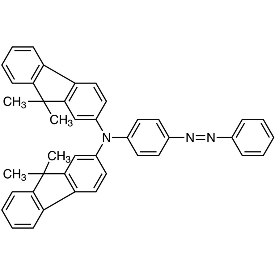 4-[Bis(9,9-dimethylfluoren-2-yl)amino]azobenzene >98.0%(HPLC) - CAS 883554-70-9