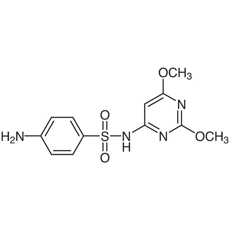 Sulfadimethoxine >98.0%(T)(HPLC) - CAS 122-11-2