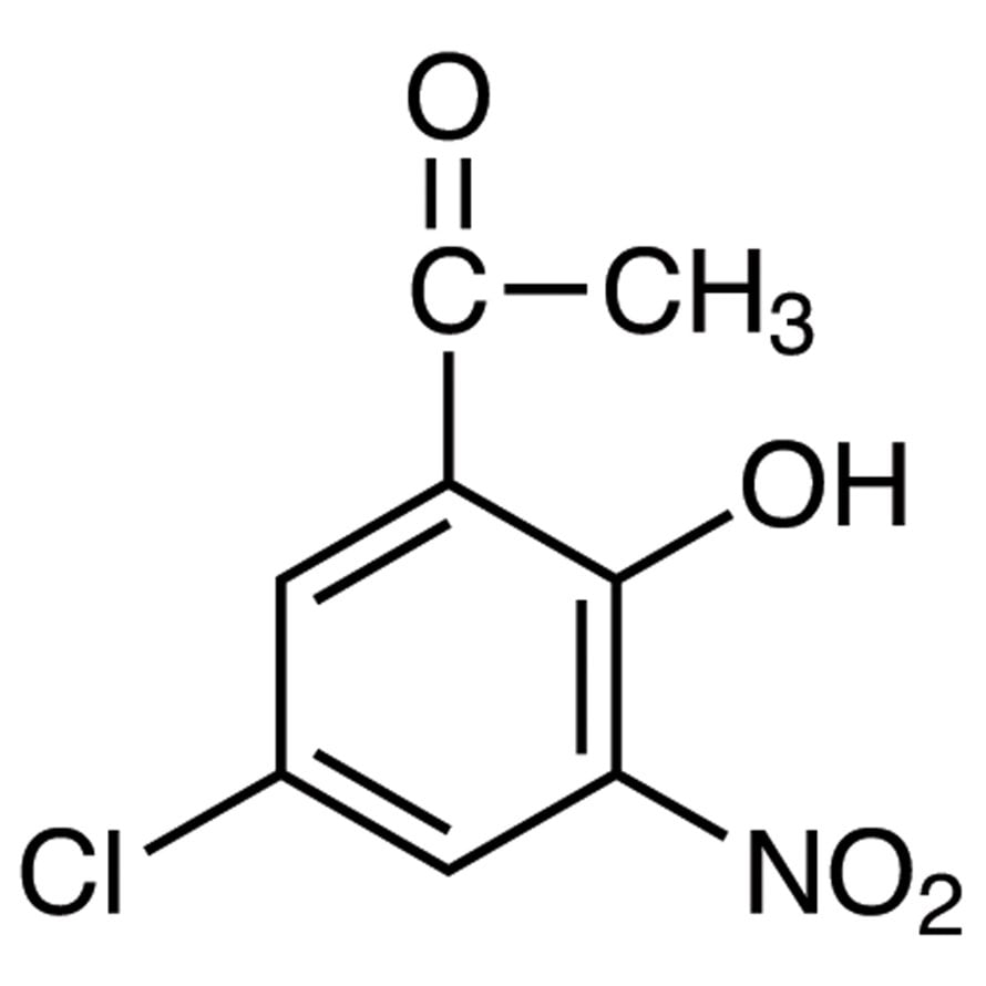 5'-Chloro-2'-hydroxy-3'-nitroacetophenone >98.0%(GC)(T) - CAS 84942-40-5