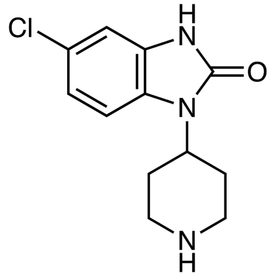 5-Chloro-1-(4-piperidinyl)-2-benzimidazolinone >98.0%(GC)(T) - CAS 53786-28-0