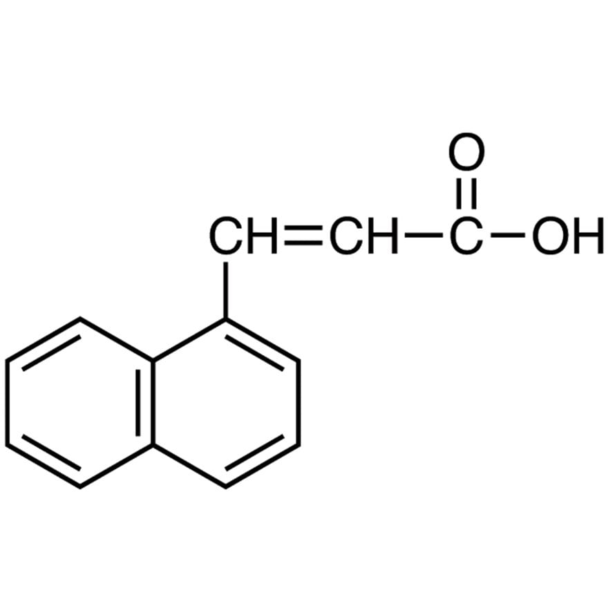 3-(1-Naphthyl)acrylic Acid >95.0%(GC) - CAS 13026-12-5