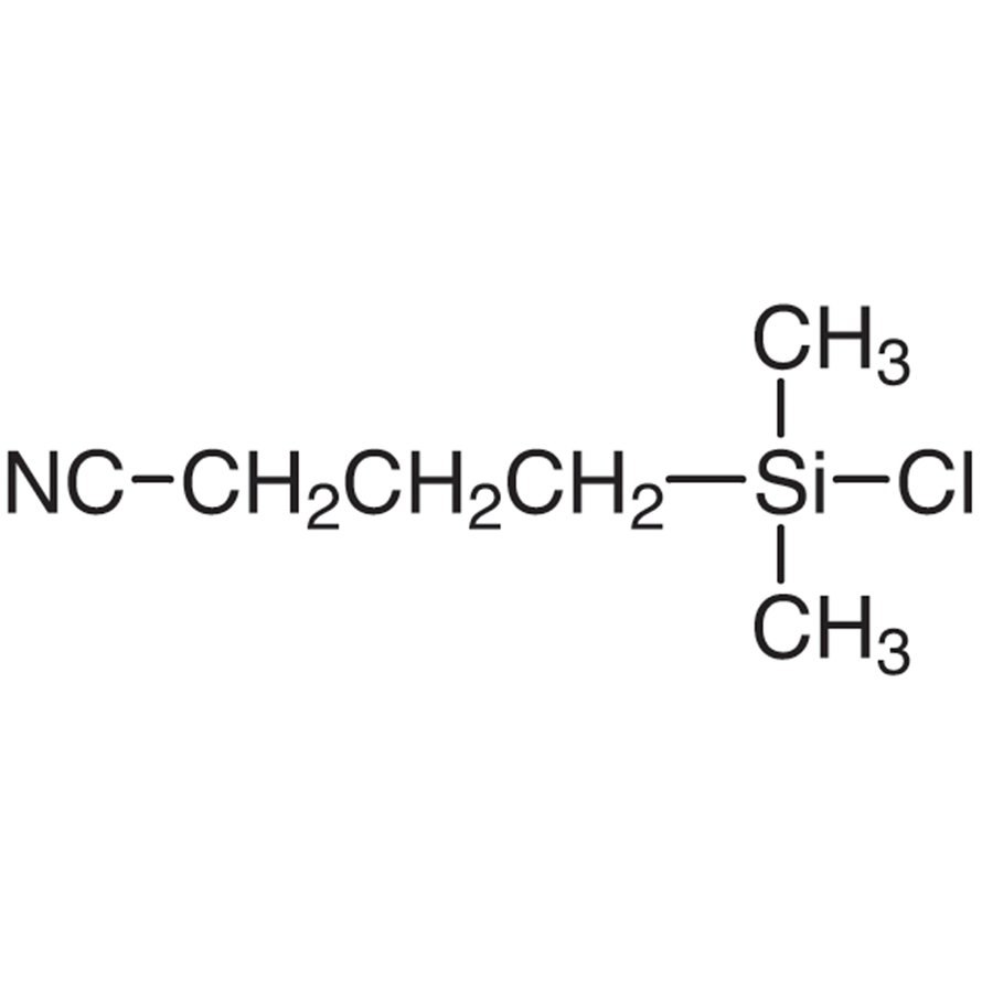 (3-Cyanopropyl)dimethylchlorosilane >95.0%(GC) - CAS 18156-15-5
