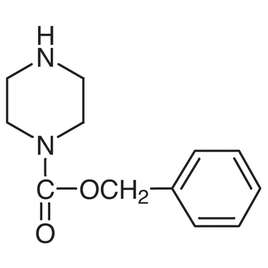 1-Carbobenzoxypiperazine >95.0%(GC)(T) - CAS 31166-44-6