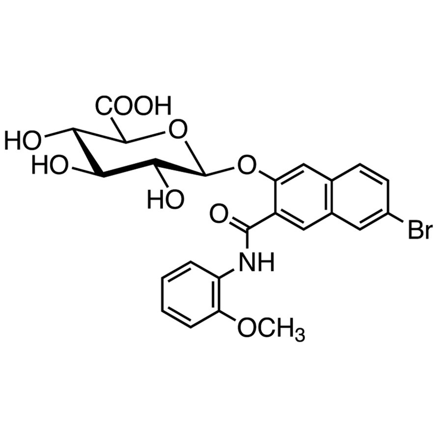 Naphthol AS-BI β-D-Glucuronide [for Biochemical Research] >98.0%(HPLC)(N) - CAS 37-87-6